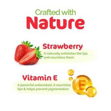 Mamaearth Nourishing Tinted 100% Natural Lip Balm with Vitamin E and Strawberry 4 g - (Pack of 2)